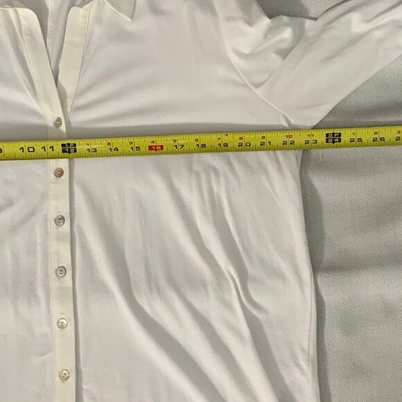 Nic + Zoe White Blouse size xl - Picture 5 of 6